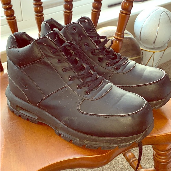 black acg boots